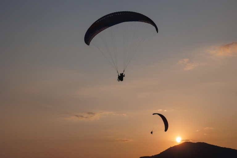 2 parapentes